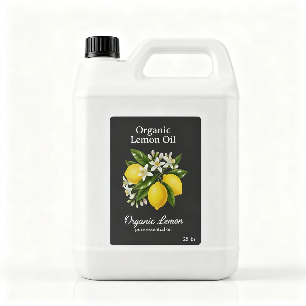 Organic Lemon Essential Oil 25 lbs